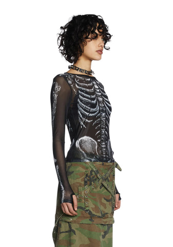 Boneyard Mesh Top