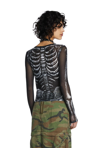 Boneyard Mesh Top