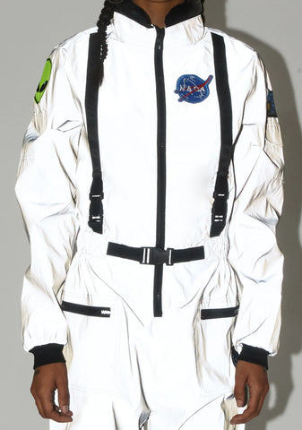NASA-TY Reflective Flight Suit Costume