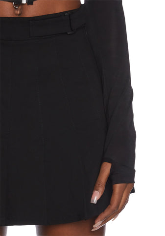 Burn Book Pleated Skirt