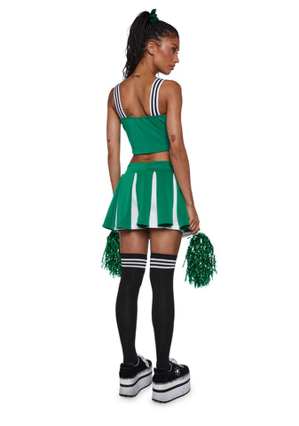 High Spirited Cheerleader Costume Set