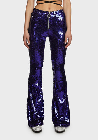 Infinity Dream Sequin Flares