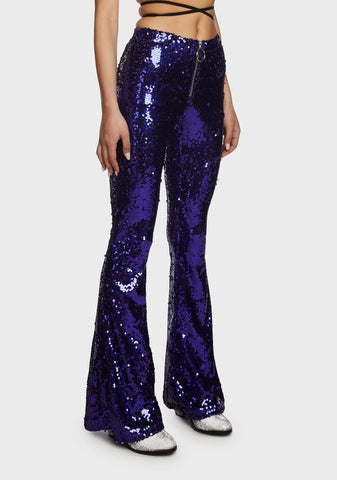 Infinity Dream Sequin Flares