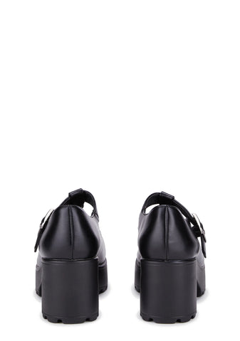 Dark Sai Mary Janes