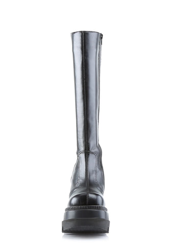 Shaker-100 Platform Knee High Boots