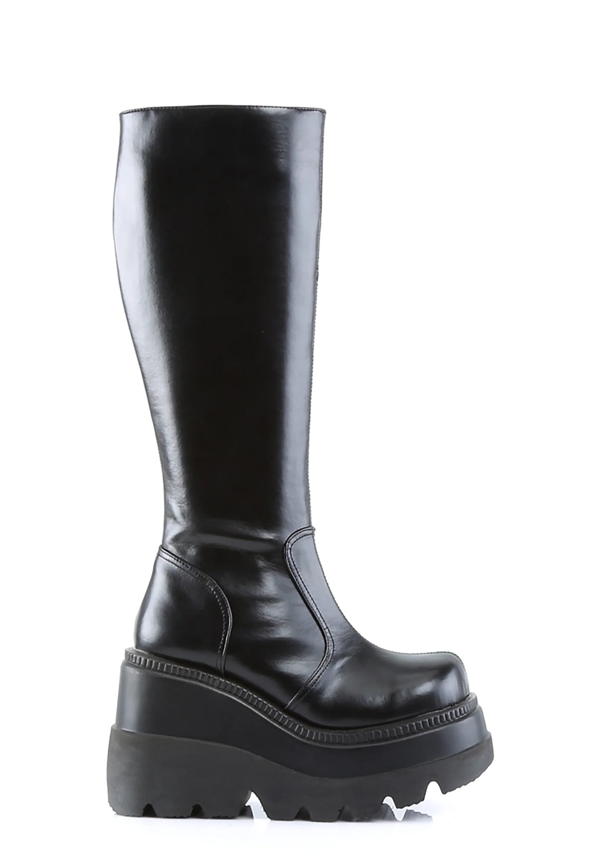 Shaker-100 Platform Knee High Boots