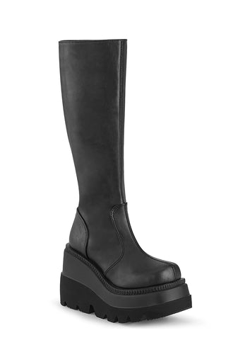 Shaker-100 Platform Knee High Boots