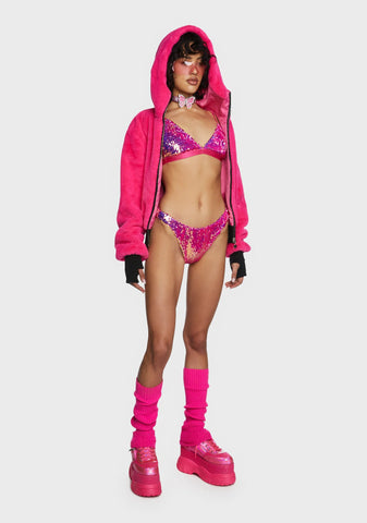 Pixie Playroom Sequin Bra