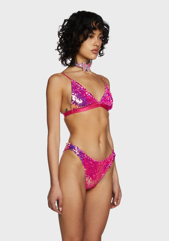Pixie Playroom Sequin Bra