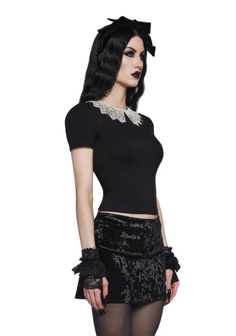 Fallen Facade Crop Top