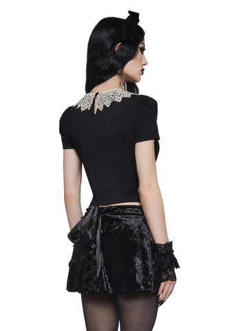 Fallen Facade Crop Top