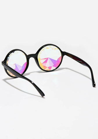 Dark New Spectrum Kaleidoscope Glasses