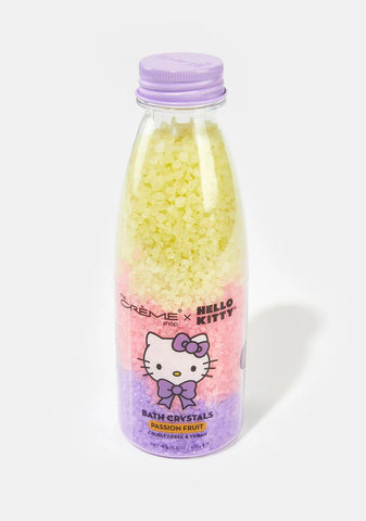 X Hello Kitty Bath Crystals Passion Fruit