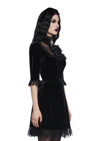Ladyhawke Velvet Dress