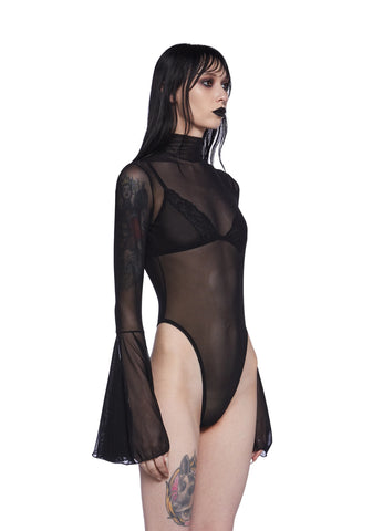 Under Oath Mesh Bodysuit