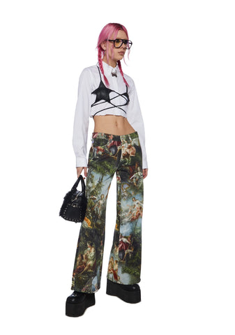 Da Vinci's Demons Wide Leg Jeans