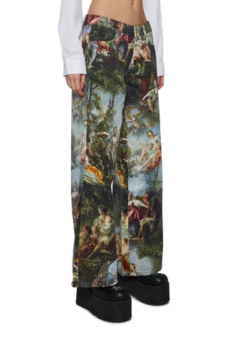 Da Vinci's Demons Wide Leg Jeans