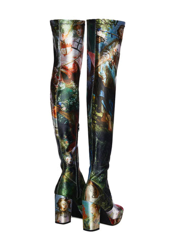 Da Vinci's Demons Thigh High Boots