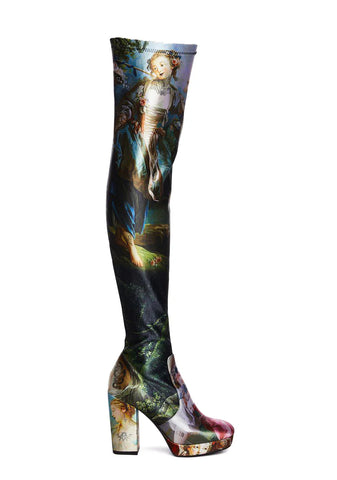 Da Vinci's Demons Thigh High Boots