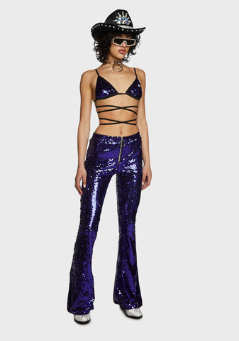 Infinity Dream Sequin Bra Top