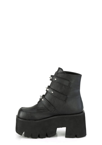 Ashes-52 Platform Ankle Boots