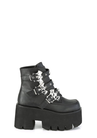 Ashes-52 Platform Ankle Boots