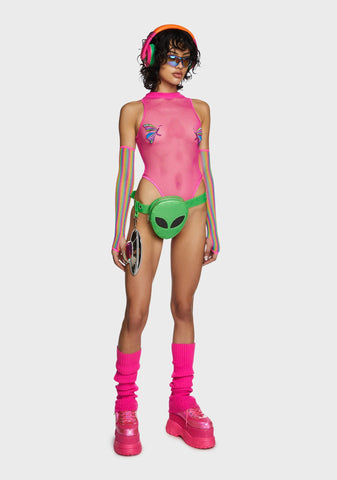 Mystic Climax Fishnet Bodysuit