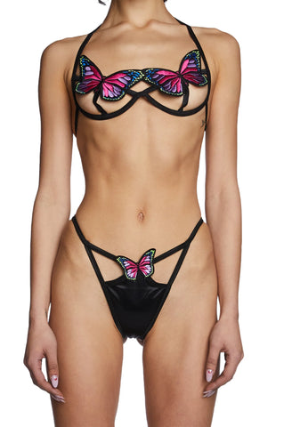 Nature's Secret Lingerie Set