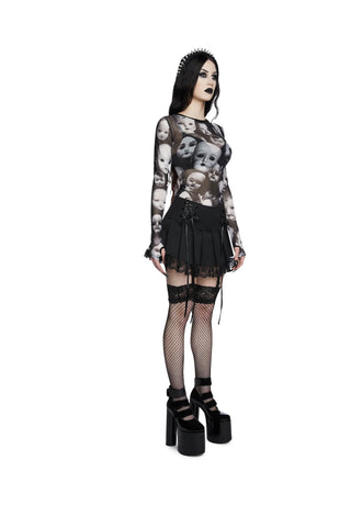 Wayward Souls Mesh Top
