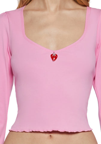 Take A Bite Long Sleeve Tee