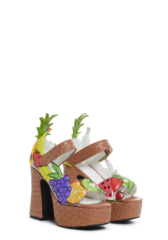 Sugar Spree Platform Heels