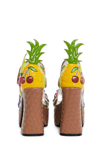 Sugar Spree Platform Heels