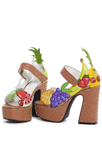 Sugar Spree Platform Heels