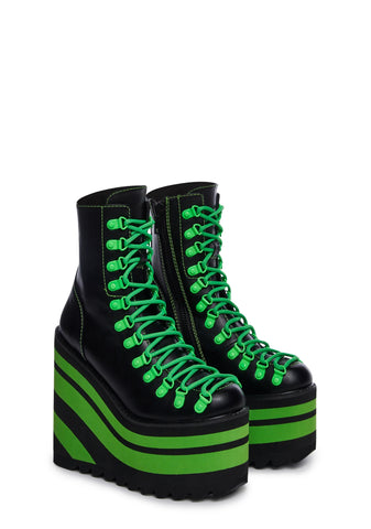 Neon Jawbreaker Traitor Boots