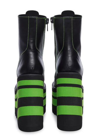 Neon Jawbreaker Traitor Boots