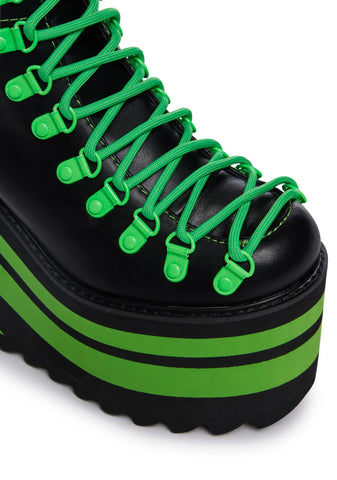Neon Jawbreaker Traitor Boots