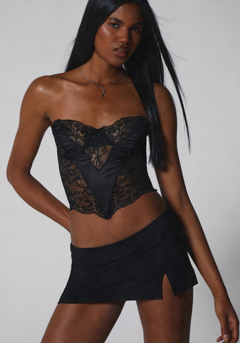 Vibe With Me Lace Bustier