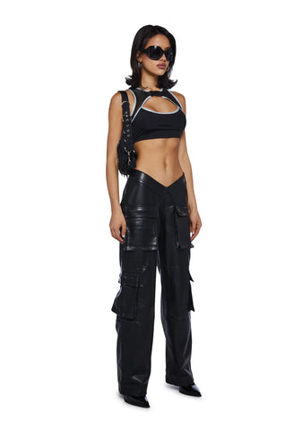 Everything Ur Not Buckle Top