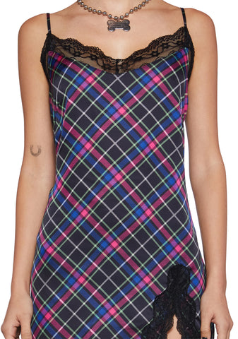 Hit A Nerve Slip Dress