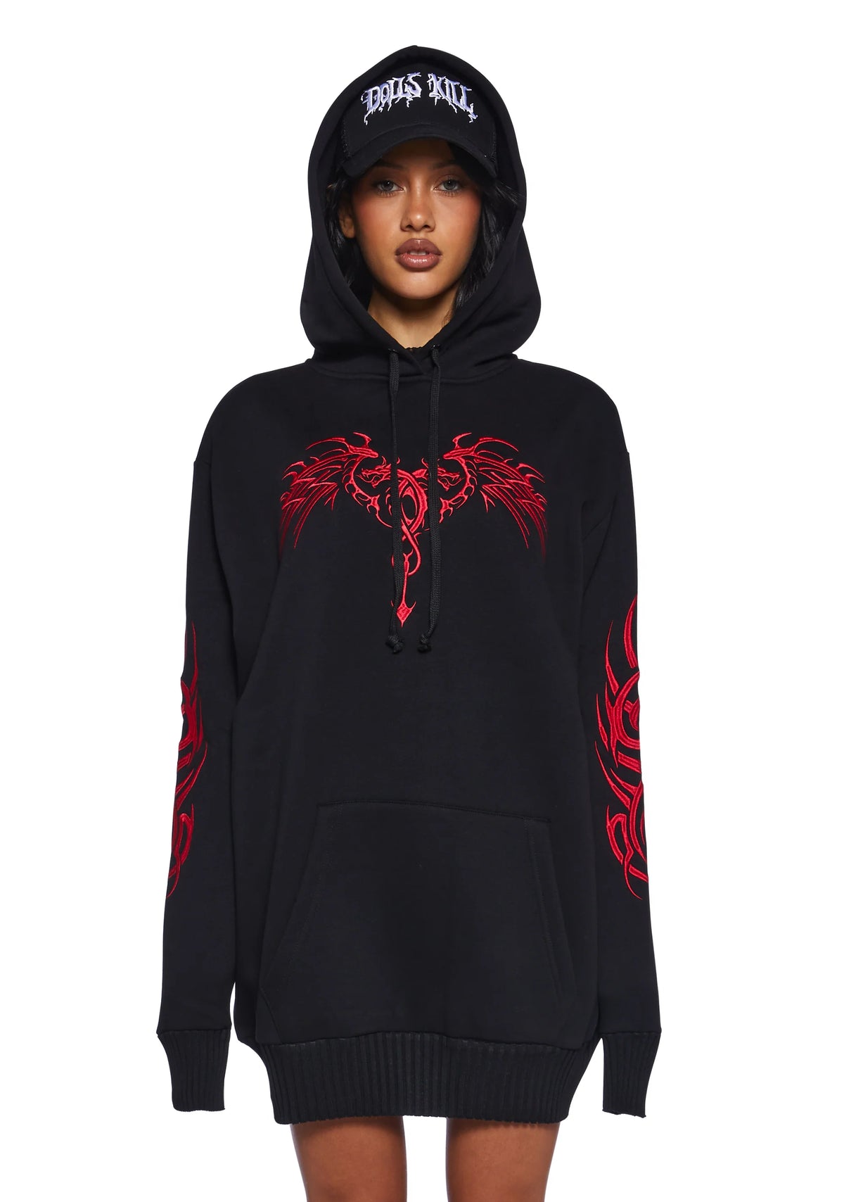 Looking For Danger Hoodie Dress
