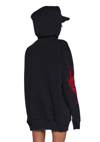Looking For Danger Hoodie Dress