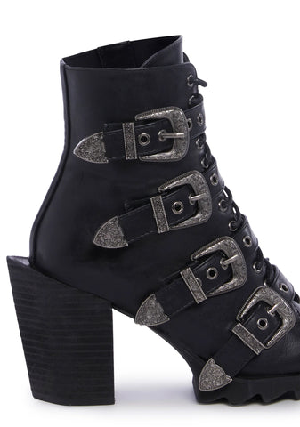 Don't Even Buckle Boots