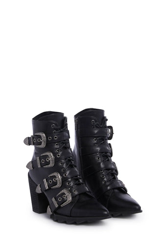 Don't Even Buckle Boots