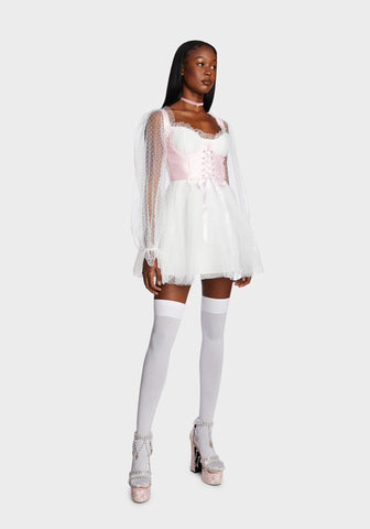 Blush My Beloved Underbust Corset Top