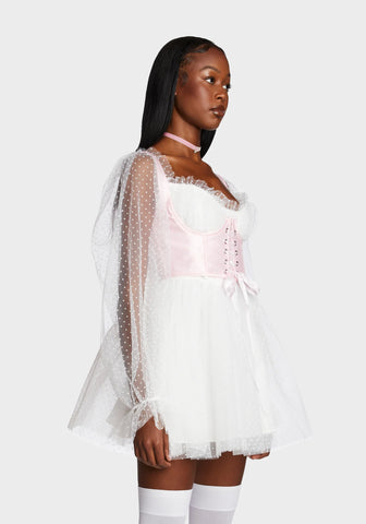 Blush My Beloved Underbust Corset Top