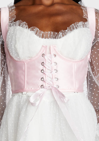 Blush My Beloved Underbust Corset Top