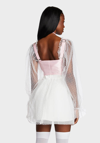 Blush My Beloved Underbust Corset Top