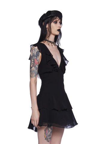 Graveyard Stroll Babydoll Dress