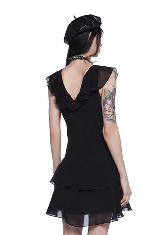 Graveyard Stroll Babydoll Dress