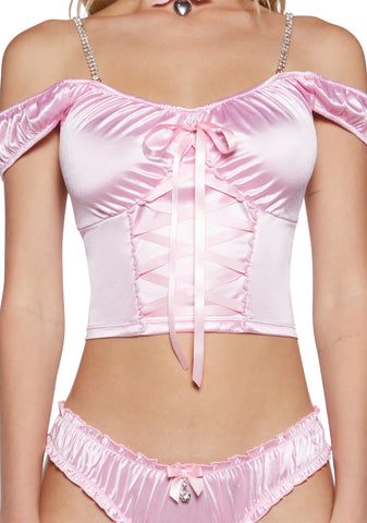 Treat Me Right Satin Set